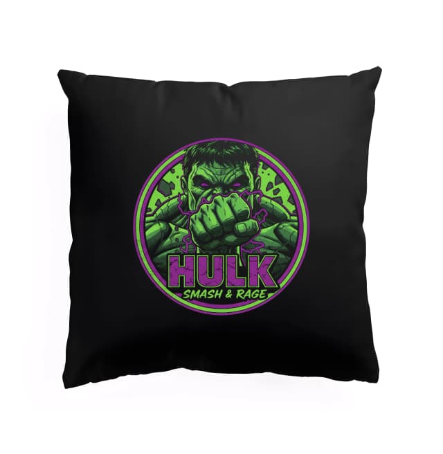 Hulk Párna Zöld Harag és Ellenőrizhetetlen Erő