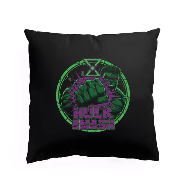 Hulk Smash Green Power Wild képregény ökölpárna