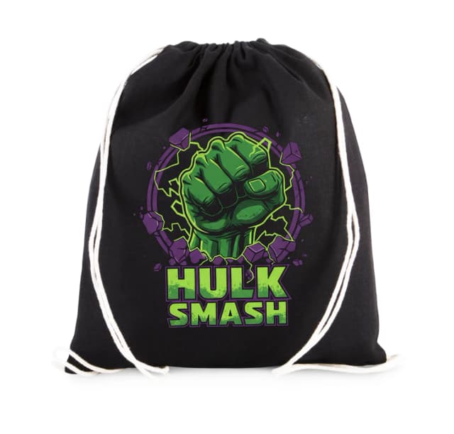 Hulk Smash hátizsák Zöld Erő haragja áttöri a világot