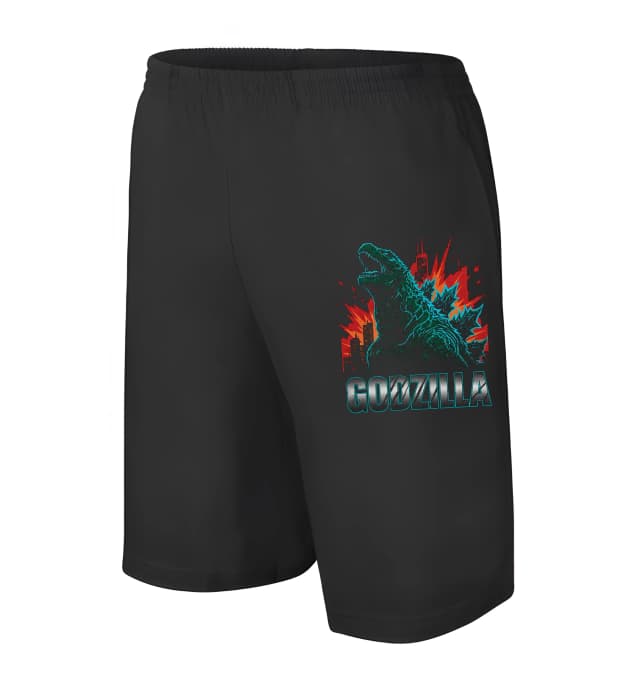 Férfi/gyermek rövidnadrág Godzilla Night Fury Lángok és suttogások metropolisza