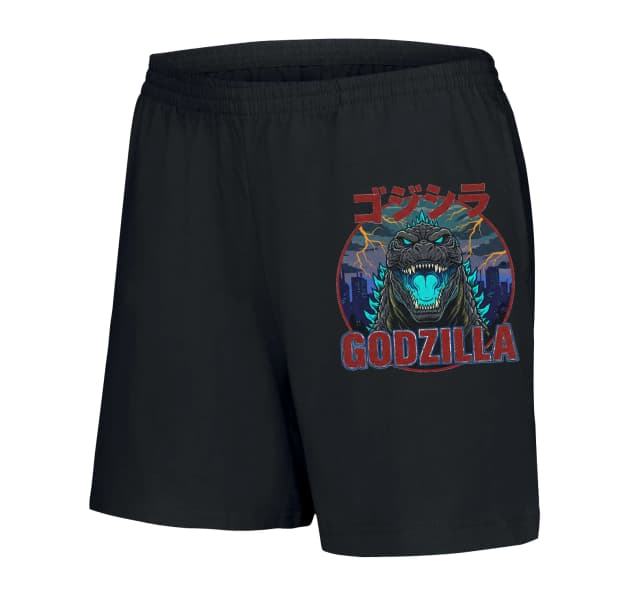 Női rövidnadrág Godzilla Night Fury Nuclear Glow And Urban Storm