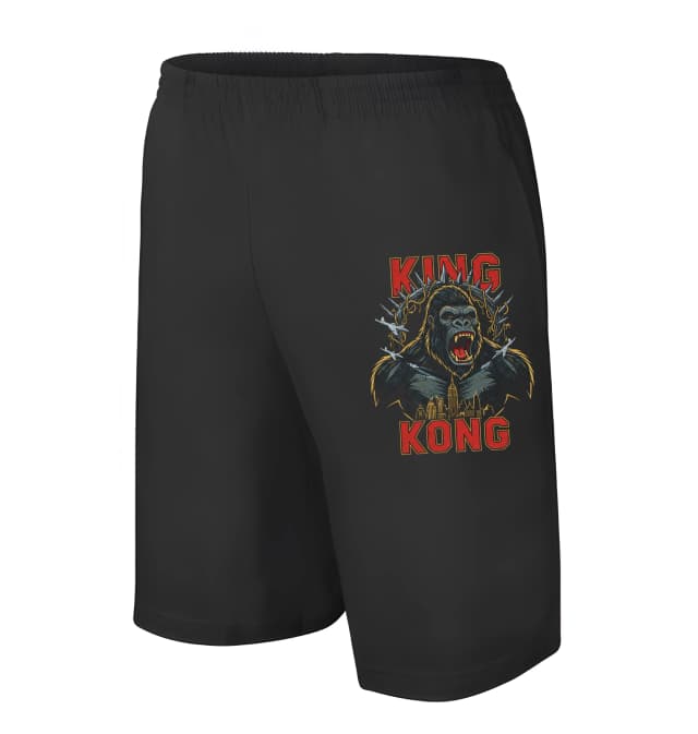 Férfi/gyerek rövidnadrág King Kong City felhőkarcolók királyi düh