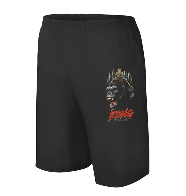 Férfi/gyermek rövidnadrág Kong King Gorilla Ősi harag a városi magasságokban