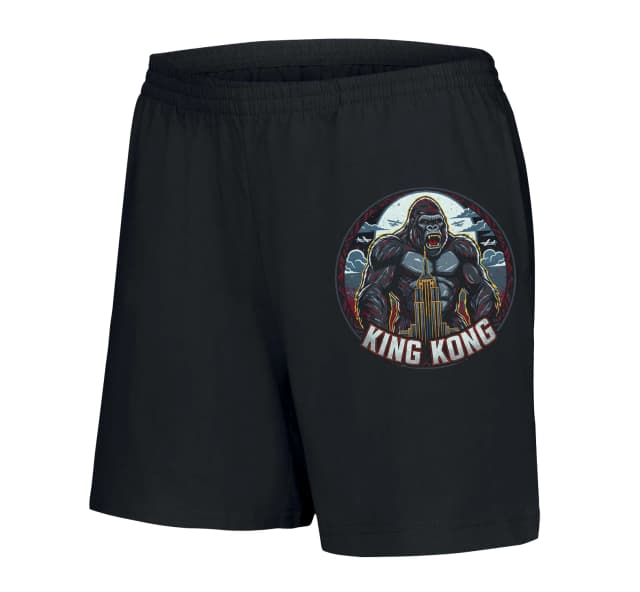 Női rövidnadrág Wild Royal Wrath King Kong az Empire State Building felett