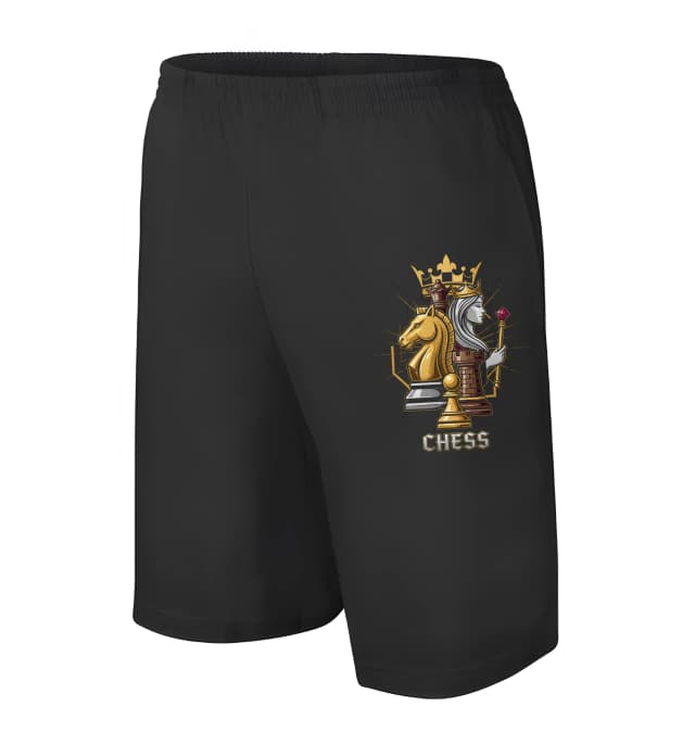 Férfi/gyermek rövidnadrág Golden Crown lovag és királynő sakkbajnokságon
