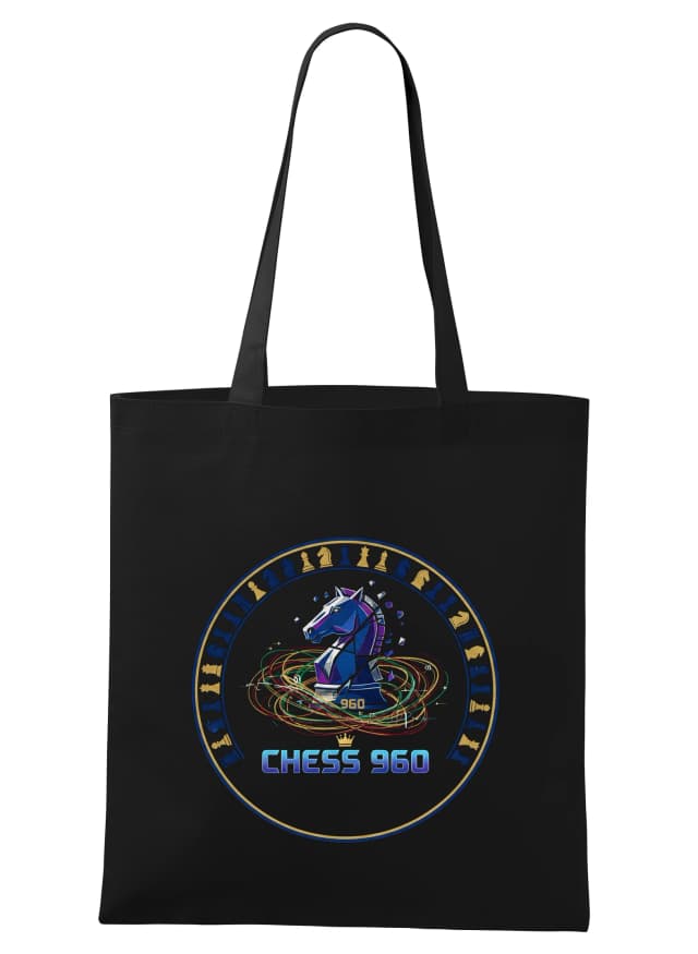 Bevásárlótáska Knight Chess 960 Futurisztikus pörgetésű sakk stratégia és esély