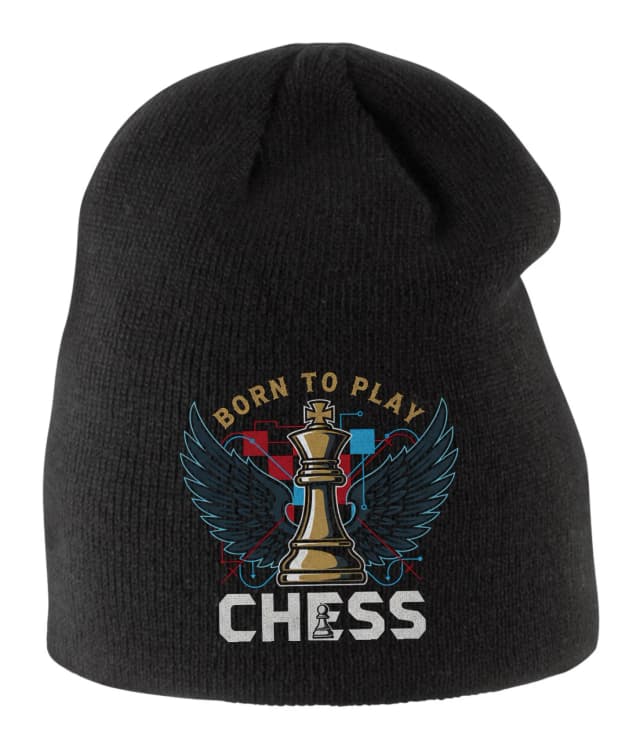 Gyerek téli sapka Royal Wings of Chess Born To Play For Champions