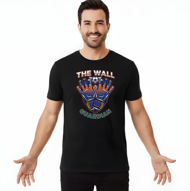 Férfi póló futball kapus The Wall Guardian Reflexes Strength And Team Pride