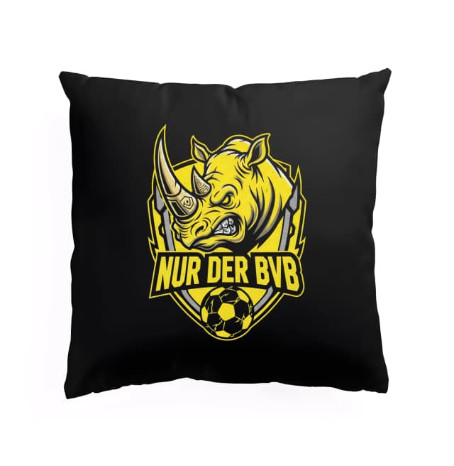 Párna Furious Football Rhino BVB Erő Büszkeség és Sárga Hagyomány