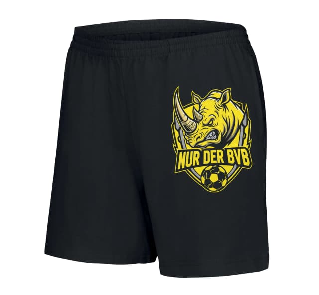 Női Rövidnadrág Furious Football Rhino BVB Strength Pride And Yellow Tradition