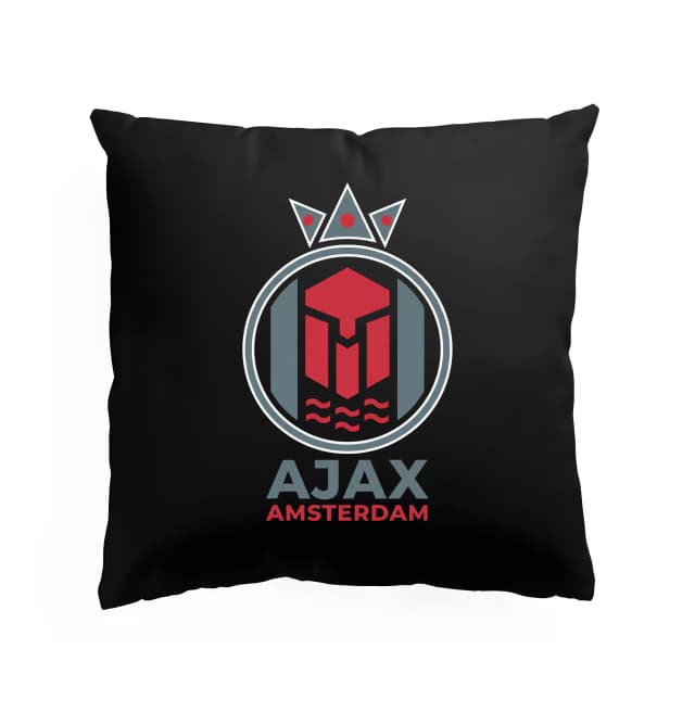 Párna Royal Shield and Crown City Icon Ajax Amsterdam