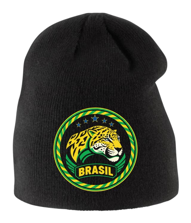 Gyerek téli sapka Jaguar Emblem Brasil Tropical Power Football Pride And Style