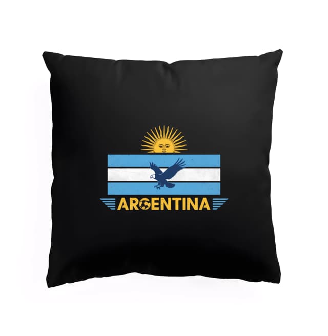 Párna Sun of May Argentína Football Eagle Retro Pride and Passion