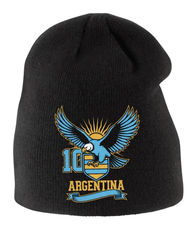 Gyerek téli sapka Blue Eagle Argentina 10-es számmal, Strength Pride And Passion