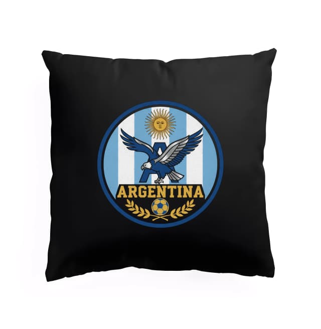 Párna Argentína sas pajzs futball erő nap és győztes babérkorona