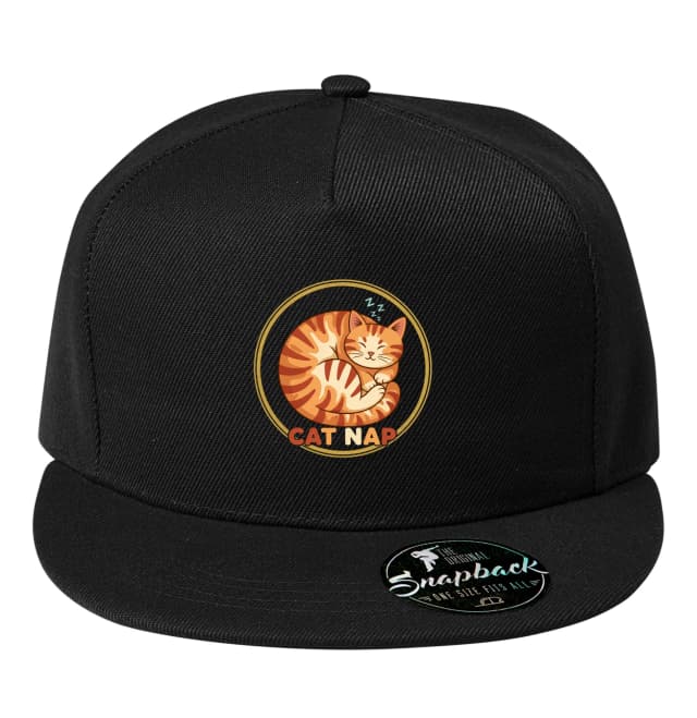 Snapback Alvó Cirmos Macska Nap Nyugtató Öröm Macskabarátoknak