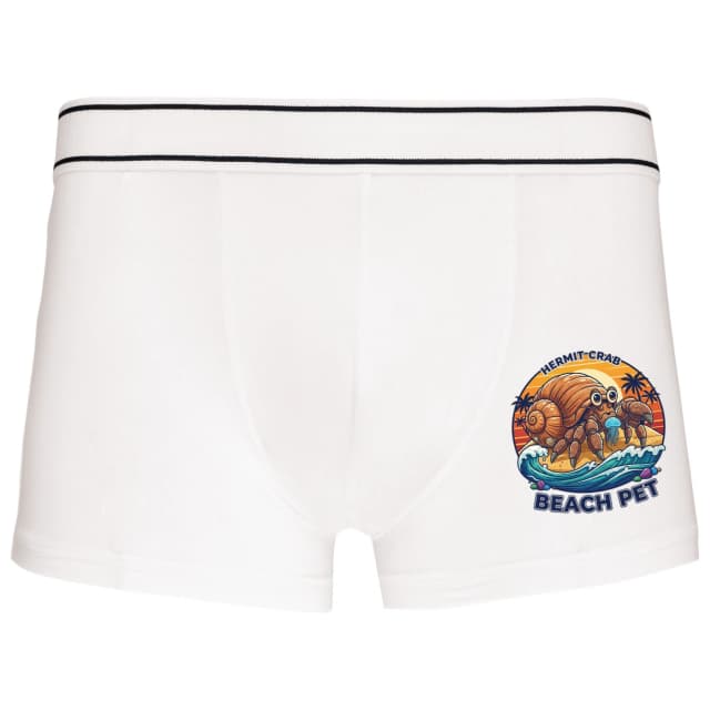 Boxers Beach háziállat remeterák trópusi kaland a homokos tengerparton