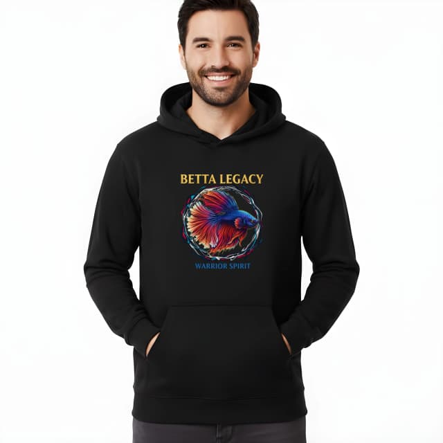 Betta Legacy pulóver, a színes uszonyok és a szellem legendás harcosa