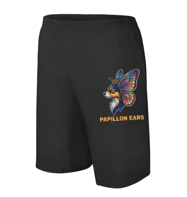 Férfi/Gyermek Rövidnadrág Papillon Royal Pillangófülek Színes Kutyaelegancia Koronával