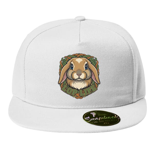 Snapback Aranyos Nyúl Lógó Fülekkel Lop Élet Kelta Stílusban
