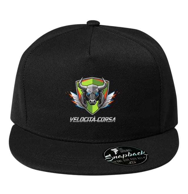 Snapback Aggressive Bull Speed Shield Super Sport Neon Logós Sapka