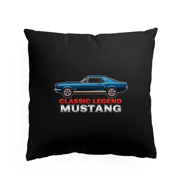 Ikonikus klasszikus Mustang üléspárna Legendás oldalprofil gyűjtőknek és rajongóknak
