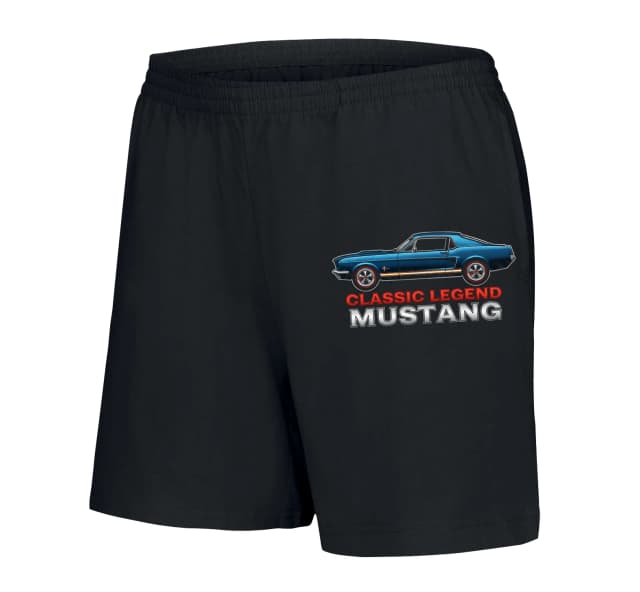 Női rövidnadrág Ikonikus klasszikus Mustang Legendás oldalprofil gyűjtőknek és rajongóknak