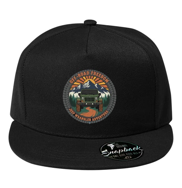 Snapback Wild Offroad Adventure Jeep Wrangler Szabadság a hegyekben és erdőkben