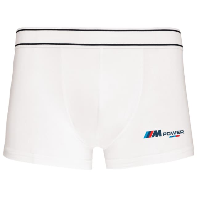 M Power boxeralsó Dynamic Power Motorsport csíkokkal Tiszta elegancia és teljesítmény