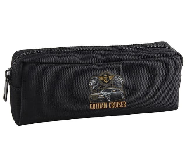 Iskolai tolltartó Gotham Cruiser Royal City Chrysler 300c oroszlános címerrel és láncokkal