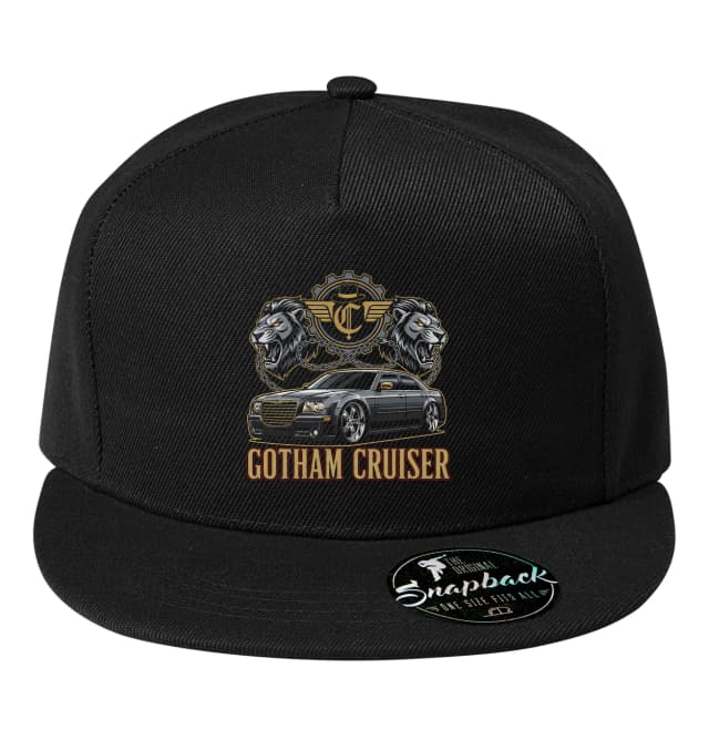Snapback Gotham Cruiser Royal City Chrysler 300c Oroszlános Címerrel és Láncokkal