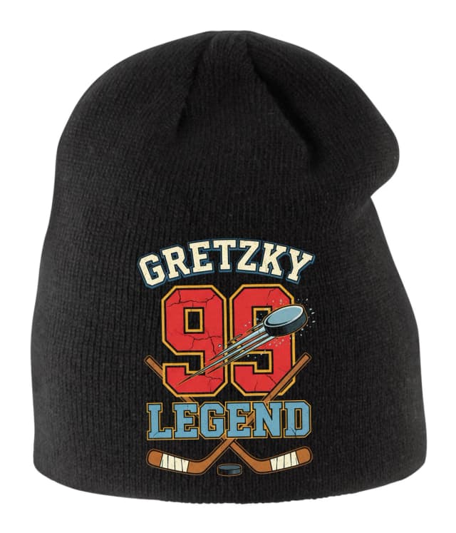 Gyermek téli sapka Gretzky 99 Legend cseh tisztelgés a jégikon és a Rapid Fire előtt