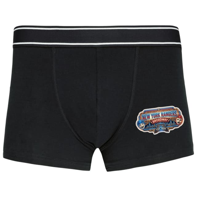New York Rangers Boxers Broadway Neon Színház és jégkorong ikon Manhattanben