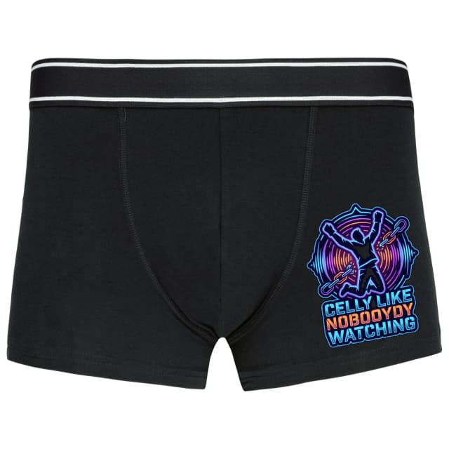 Boxer's Liberation In The Rhythm Of Celly Like Nobody Watching Neon Ecstasy