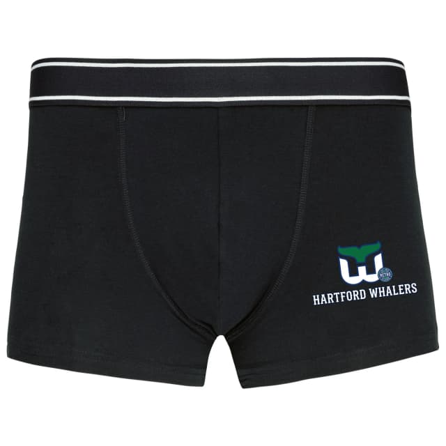Hartford Whalers Retro Classic Green Whales Legend Boxer szandál rajongóknak