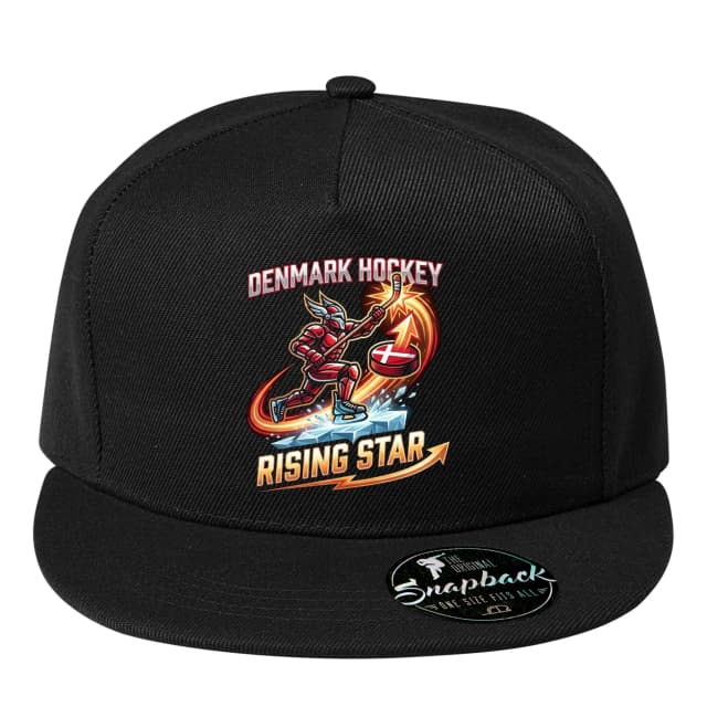 Snapback Denmark Hockey Rising Star Dán Rising Star On Ice