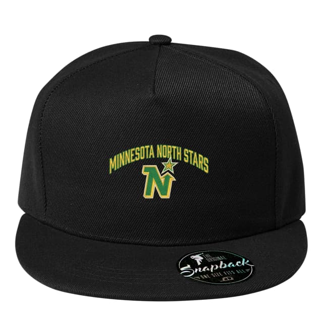 Minnesota North Stars Green Star Icon Snapback Legend retró energiával