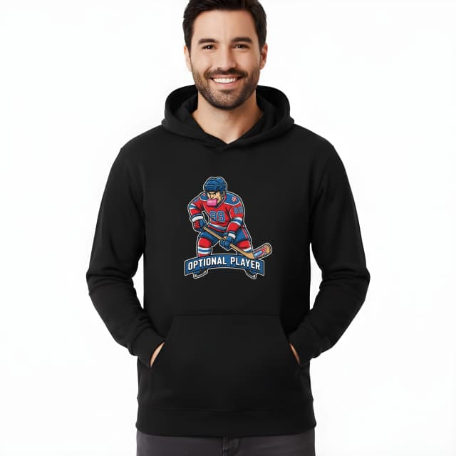 Chiclets kapucnis pulóver Hockey Rebel 99-es számú opcionális játékos rágógumi Predator