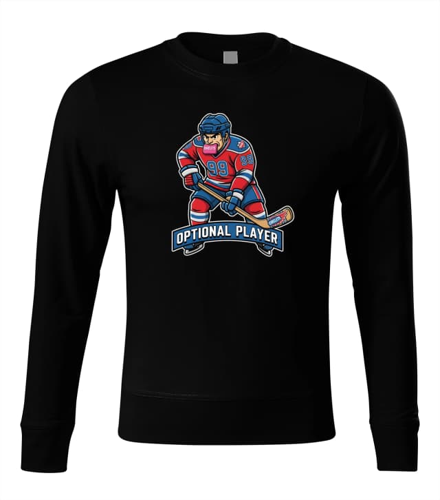 Kapucnis pulóver Chiclets Hockey Rebel 99-es számú opcionális játékos Bubblegum Predator