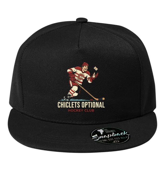 Snapback Chiclets Opcionális Retro Hockey Club Játékosok Rágógumival és Jég Nosztalgiával