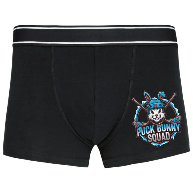 Boxers Hockey Legend Ice Rabbit Puck Bunny Squad 99