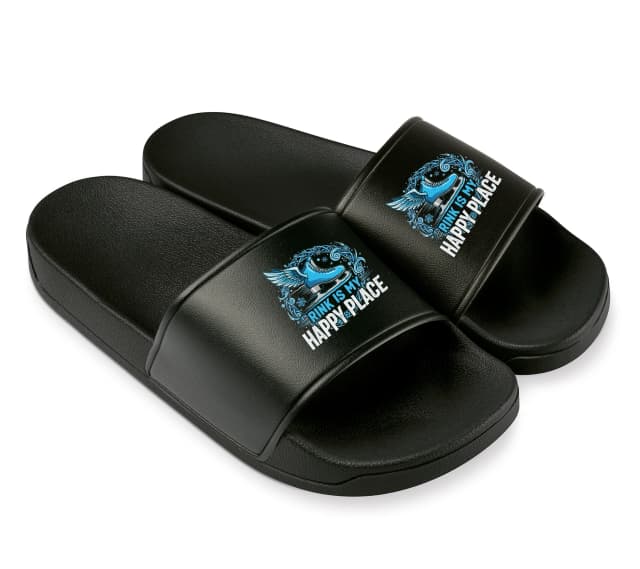 Slippers Rink az én boldog helyem Jégkorcsolya szárnyakkal és téli örömmel