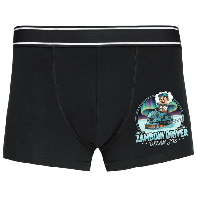 Zamboni Boxers Dream Driver Under Northern Lights és Hockey Dream