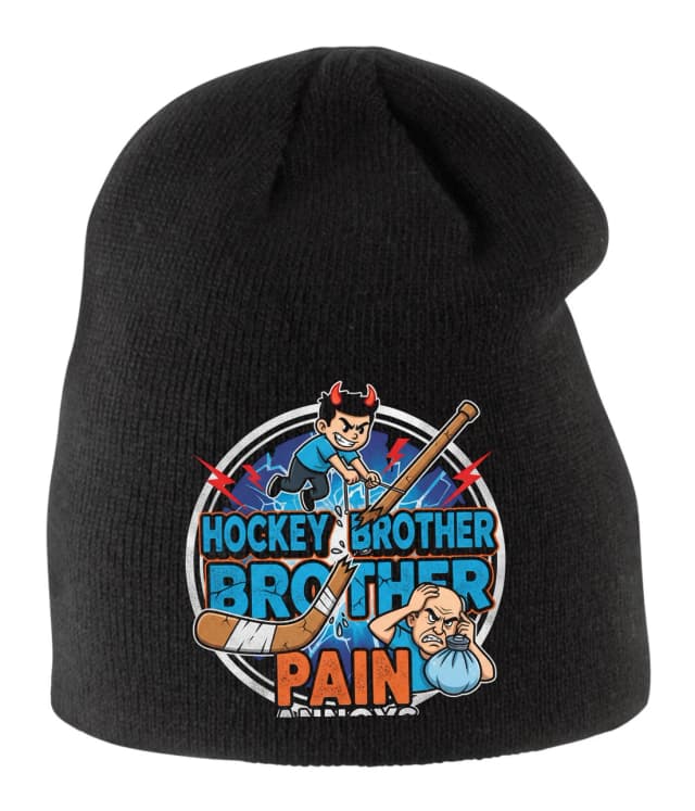 Gyerek téli sapka Hockey Brothers Brotherly Revenge Broken Hockey Stick And Pain