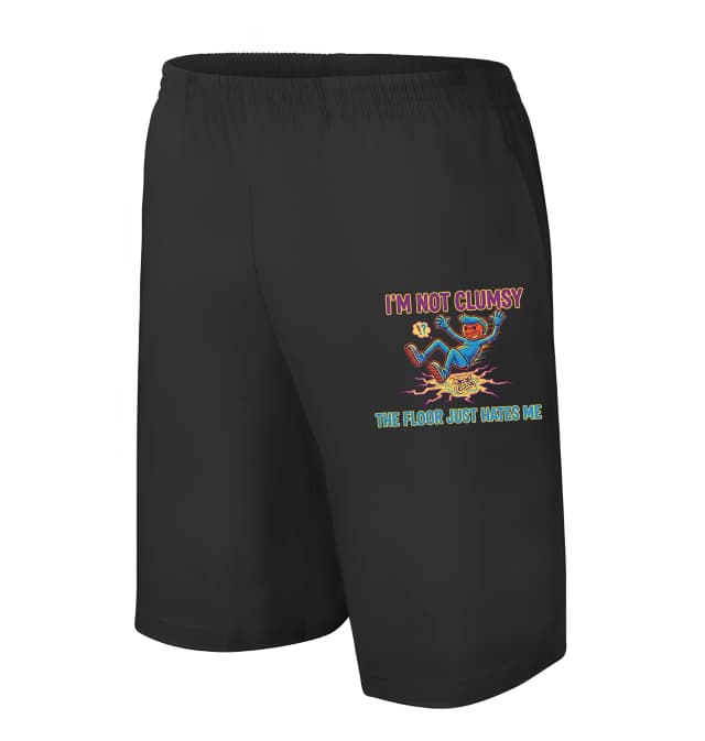 Férfi rövidnadrág Nem vagyok kínos A padló egyszerűen utál engem