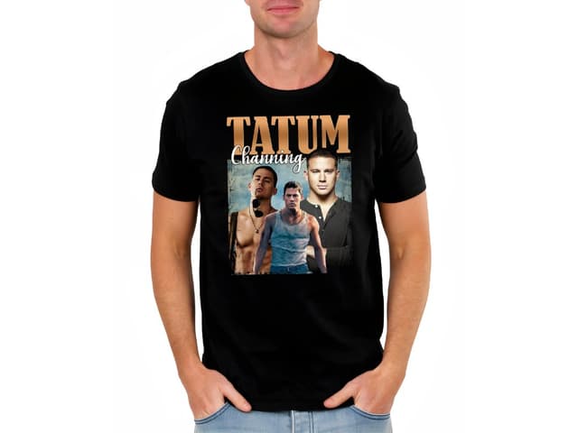 Channing Tatum férfi póló három változatban