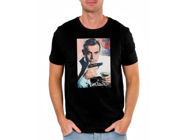 Férfi póló Iconic Agent 007