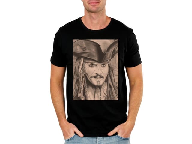 Férfi Jack Sparrow póló