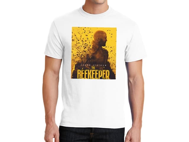 Férfi póló Jason Statham mint a Kaptár Őrzője