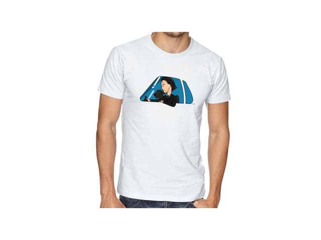 Férfi póló John Wick - Car and Dog